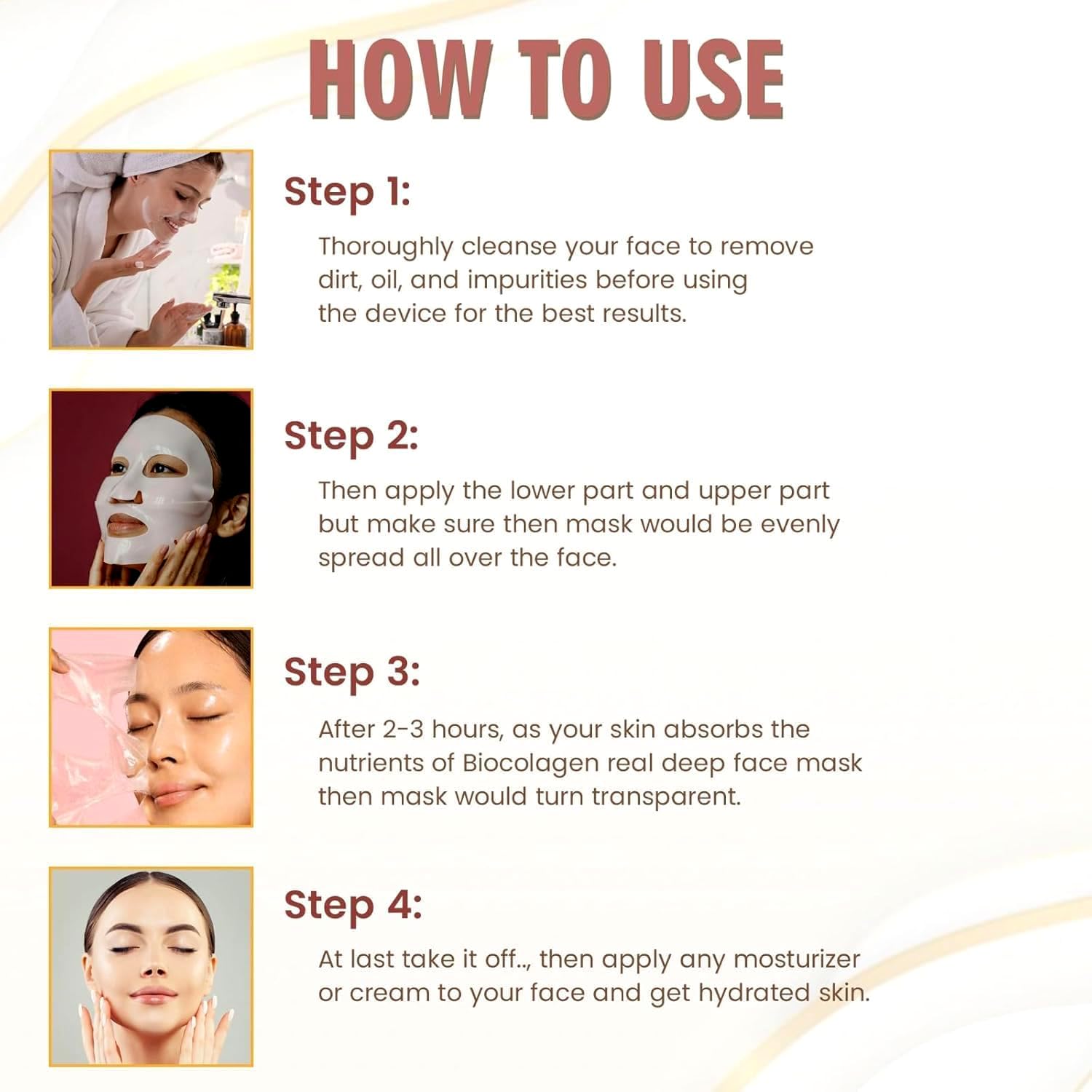 Bio-Collagen Real Deep Face Mask