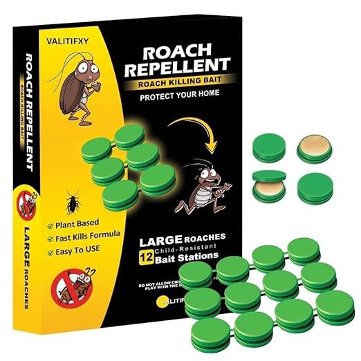 Natural Cockroaches Killer for Kitchens Bathrooms Cabinets