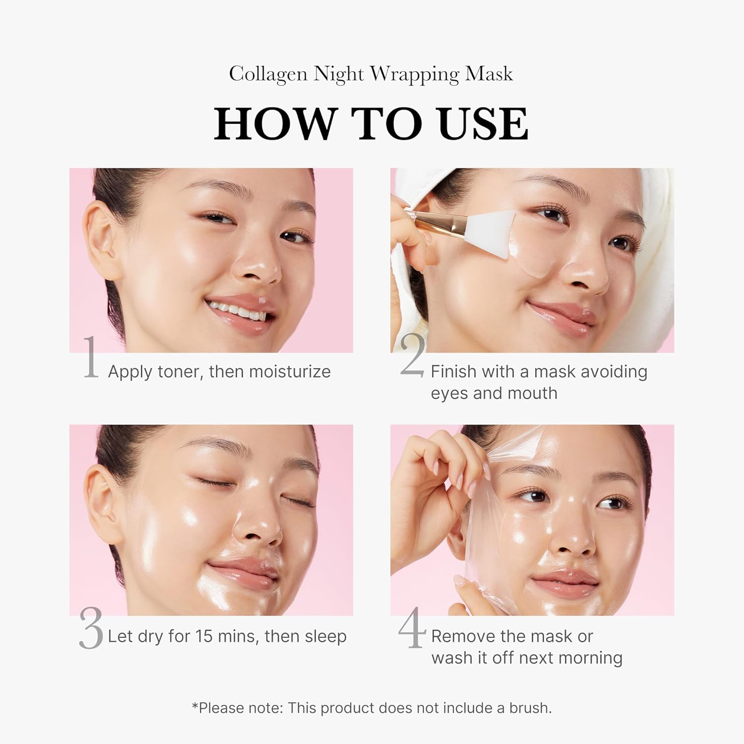 Collagen Overnight Wrapping Peel Off Facial Mask
