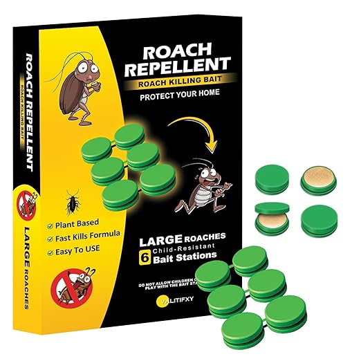 Natural Cockroaches Killer for Kitchens Bathrooms Cabinets