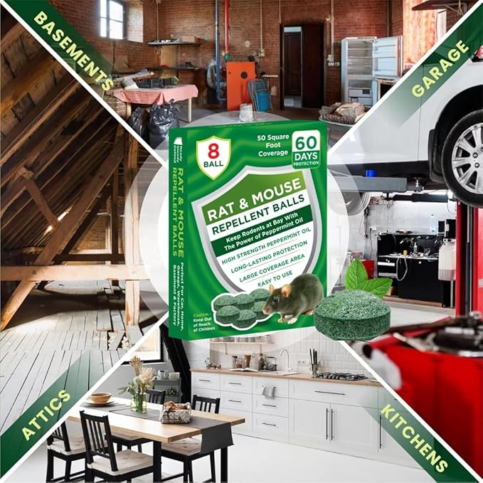 Rat Repellent for Car Home, Protect Wires in Car, Bike & Truck Engine